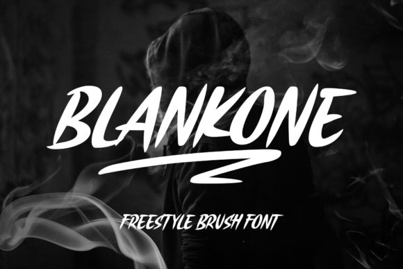 Blankone: The Bold Brushed Font for Striking Design