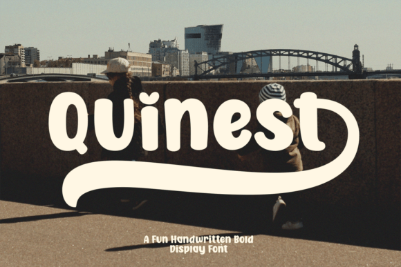 Quinest: A Bold Handwritten Font for Playful Designs