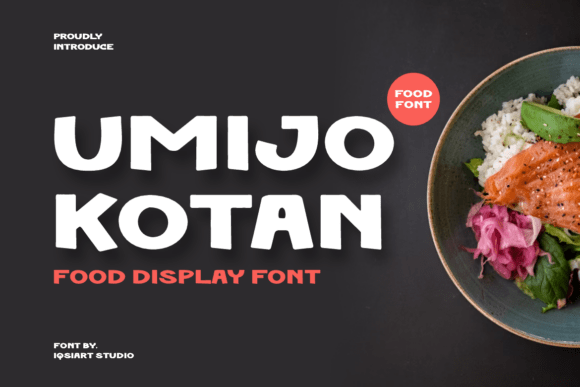 Umijo Kotan: A Bold Display Font for Impactful Design
